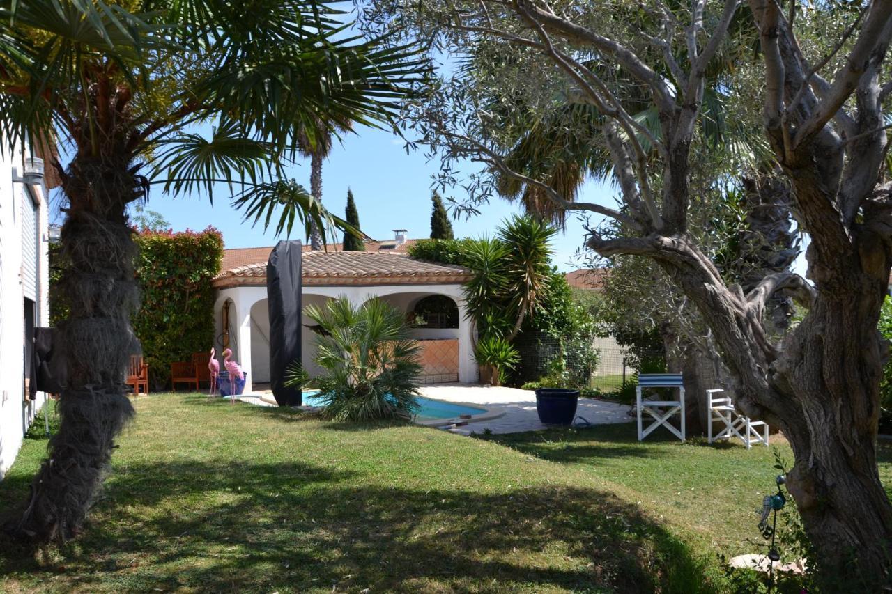 Maison Les Agapanthes Villeneuve-les-Beziers Luaran gambar